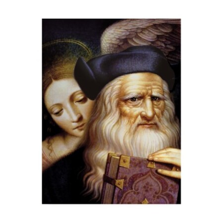 Dan Craig 'Leonardo's Angel' Canvas Art,35x47